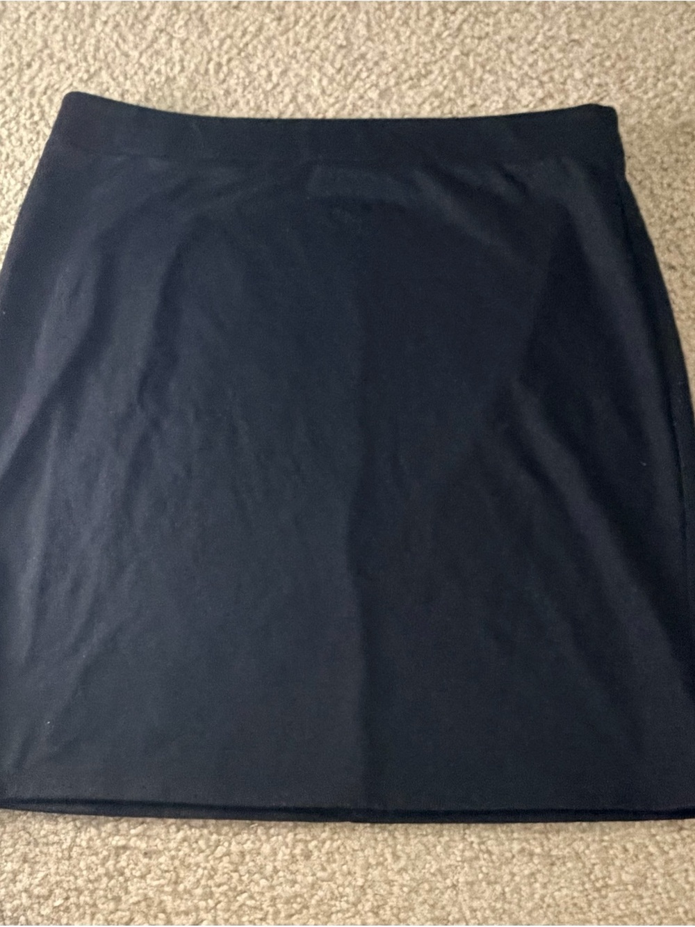 Elle Black Pencil Skirt